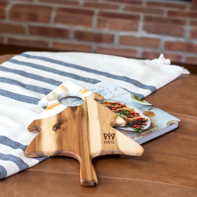 Christmas Tree Presentation Board 17" - White