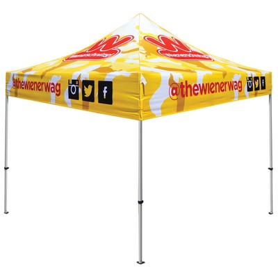 Pop Up Canopy w/ Full Sublimation & Aluminum Frame (10'x10')